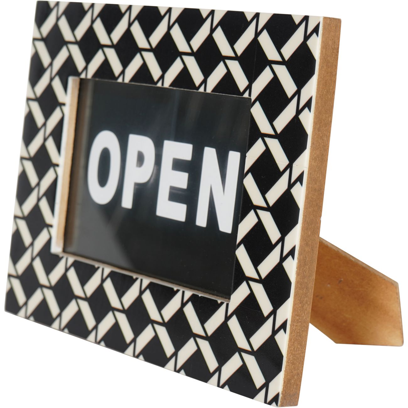 Lorna Photo Frame in Black & White 10x15cm